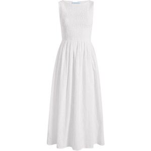 Hill House White Eyelet Cosima Dress